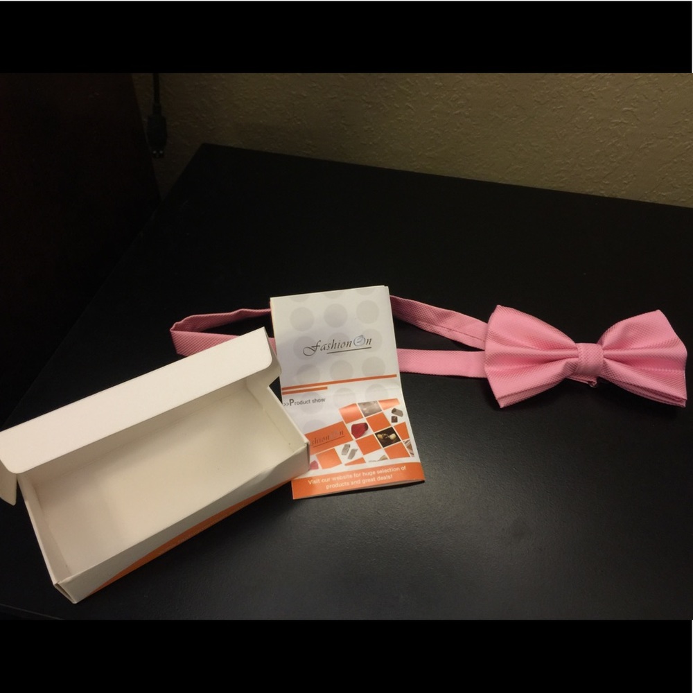 Wedding Pink For Him Self-tied Bow Tie Dan Smith